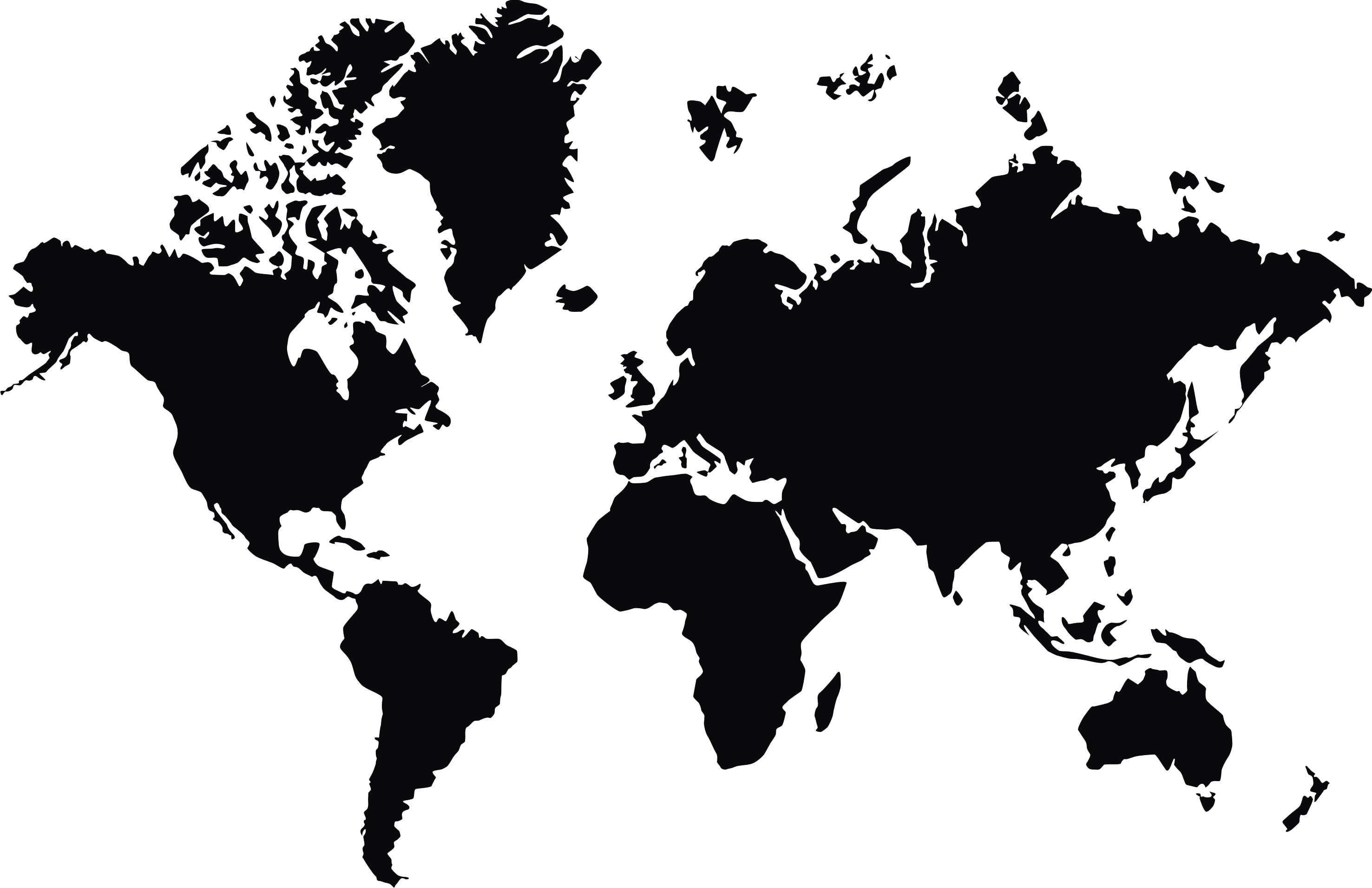 Global coverage map